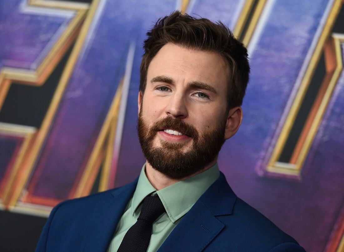 (2019) Chris Evans en estreno de ‘Avengers: Endgame’ en Los Ángeles. Foto: AP