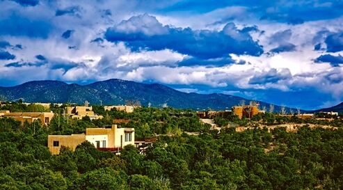 2. Santa Fe, Nuevo México. Proporción de adultos haciendo ejercicio con regularidad: 89%. Tasa de obesidad en adultos: 13.5%. Foto: Pixabay